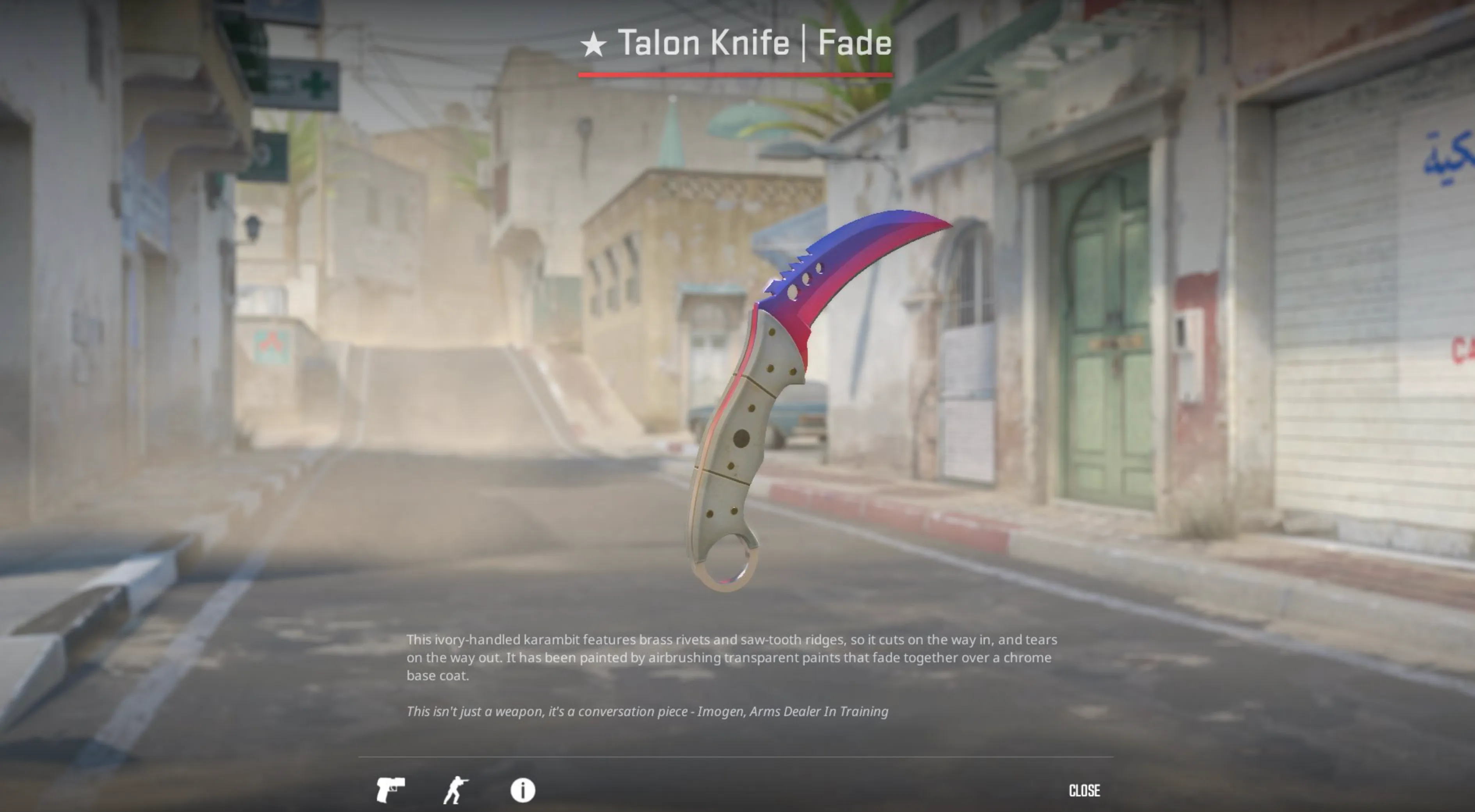 Talon Knife Fade